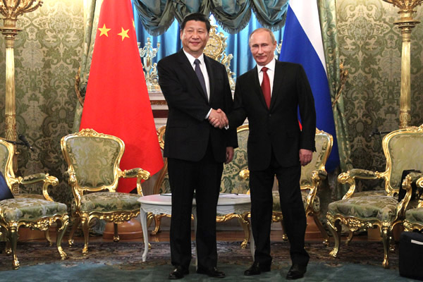Владимир Путин прибыл в Китай