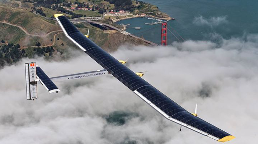 Создан самолет на солнечных батареях нового поколения “Solar Impulse-2”