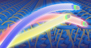 Созданы гибкие полимерные светоизлучающие нити