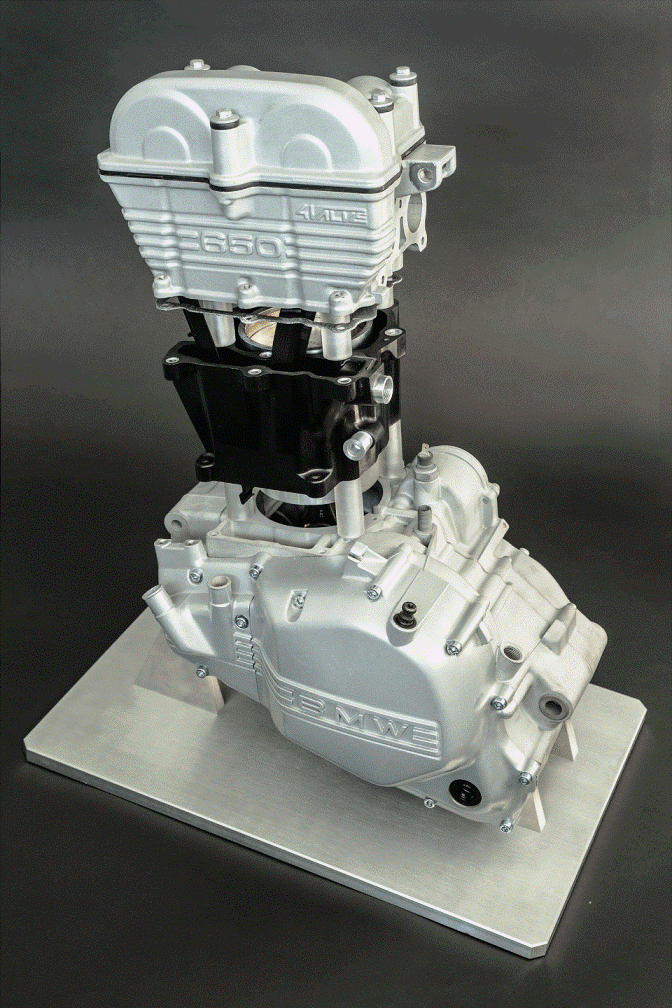Экспериментальный двигатель из полимеров от Fraunhofer ICT (корпус коробки цилиндров)