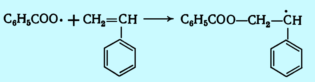 Мономер винилбензол полимер. Полимеризация стирола пероксидом бензоила. Реакция полимеризации стирола. Полимеризация стирола с перекисью бензоила. Полимеризация стирола механизм.