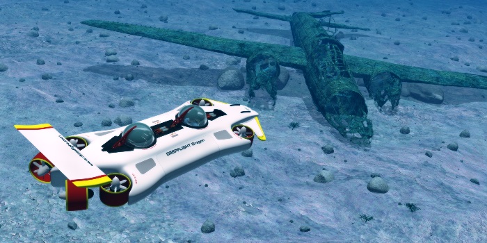 Dragon от DeepFlight – личная подводная лодка из композитов