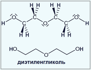 dietilenglikol-formula