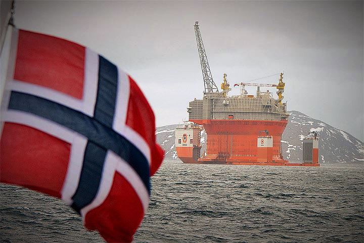 Норвегия добыча нефти (нефтедобыча в Арктике)