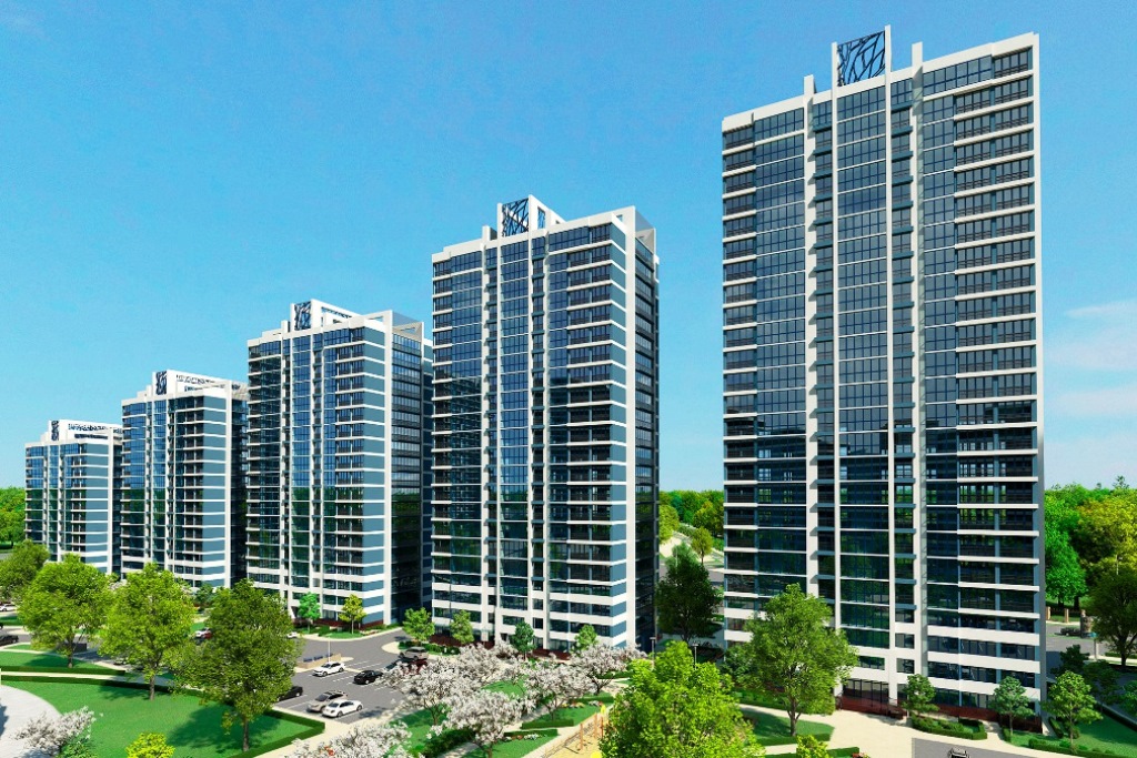 Новые акции в жилых комплексах компании Dana Holdings: квартал в стиле приморского города