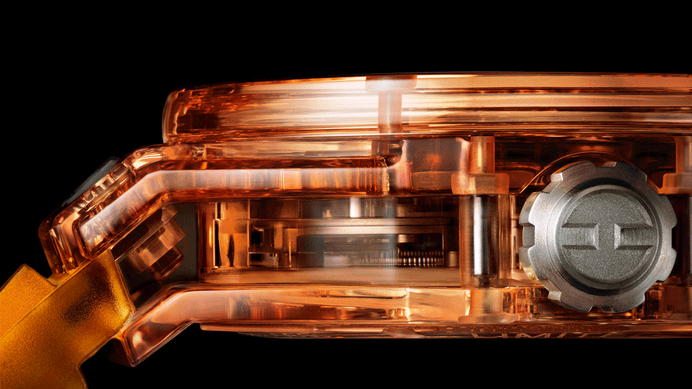 Hublot Big Bang Tourbillon Automatic Orange Sapphire - результат работы инженеров знаменитой компании, которые воплотили в себе все последние инновации
