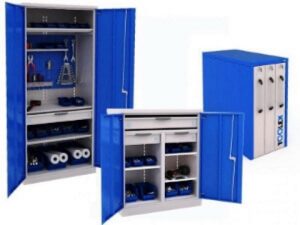 Шкафы для инструментов – это специальные металлические или полимерные конструкции, предназначенные для удобного хранения и организации инструмента, расходных материалов и принадлежностей