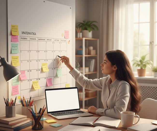 Топовый результат — это не только знания, но и привычные мыслительные шаблоны. Разбирай задачу на этапы: данные, ограничения, искомая величина, набор подходов. Уже здесь часто видно, какой путь перспективнее, а какой — лишний.