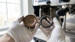 Регулярно проверяйте состояние резиновых колец на группе заваривания. Их деформация или затвердевание – частая причина подтеканий. Осмотрите уплотнители на предмет трещин, потертостей или признаков высыхания. Если вы заметили любые из этих признаков, кольца нуждаются в замене.